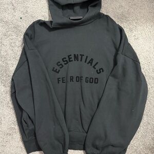 Essentials Black Hoodie
